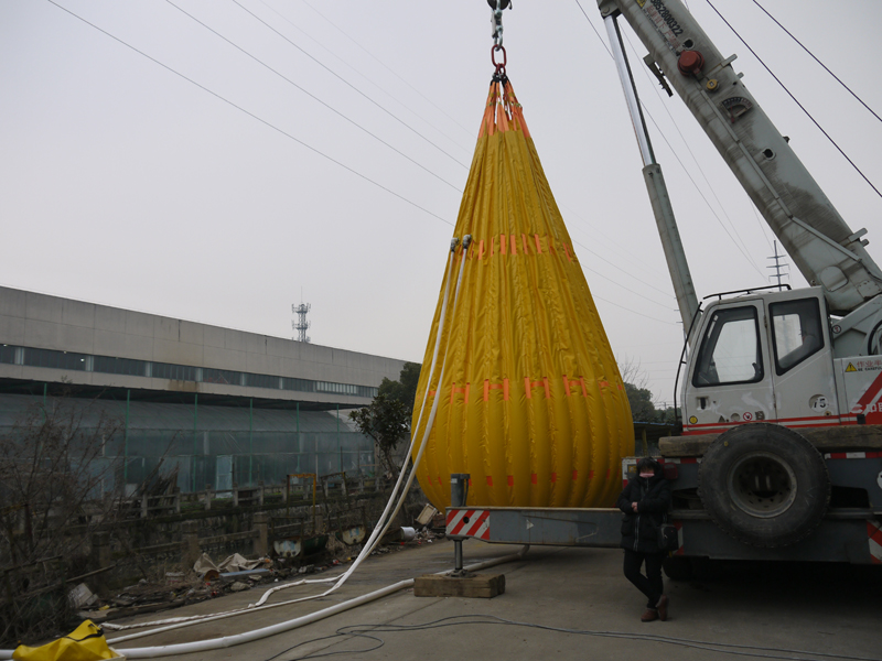 大型加厚车载移动水囊安装视频