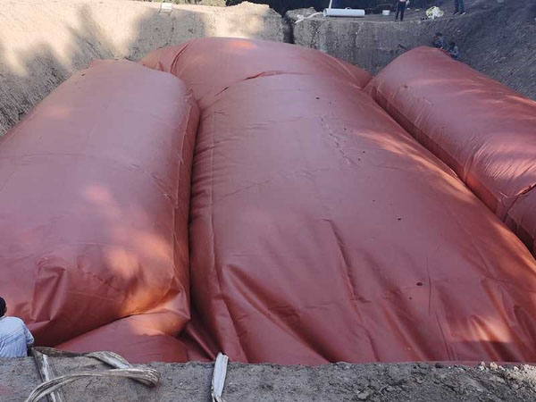 农村养殖厂沼气池建造方法