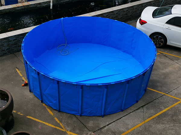 圆形支架水池