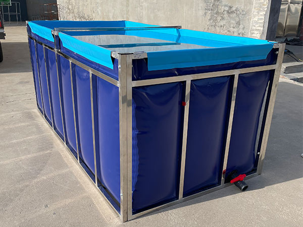 户外移动养殖支架水池安装教程